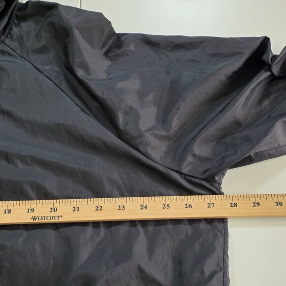 Z By Zella Ligthweight Jacket Womens 1X Black Zip LS Pockets Hood Active Hiking - Picture 5 of 15